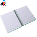 Hot sale popular silver wires spiral binding hardcover book printing wholesale